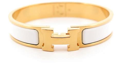 bracelet hermes caleche blanc|hermes ladies bracelets.